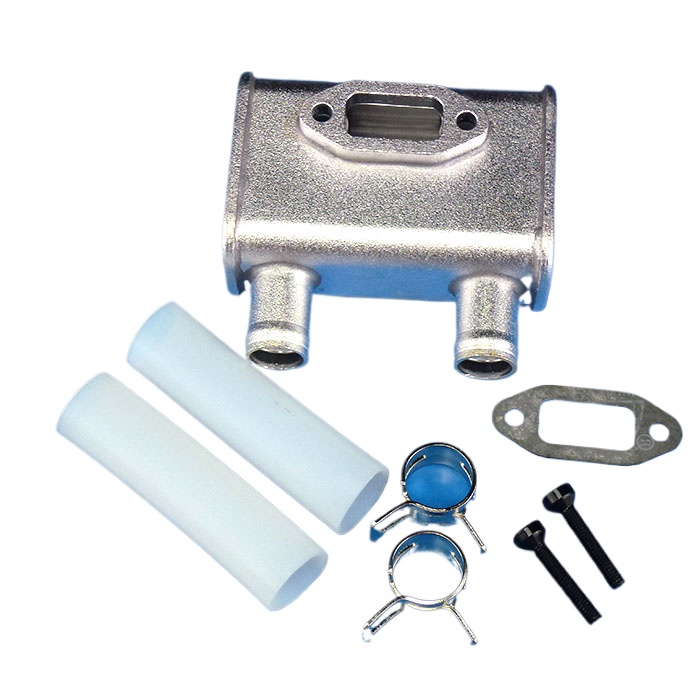 Original DLE20RA Exhaust Pipe  - огляд і ціна Rc Helicopter Gas