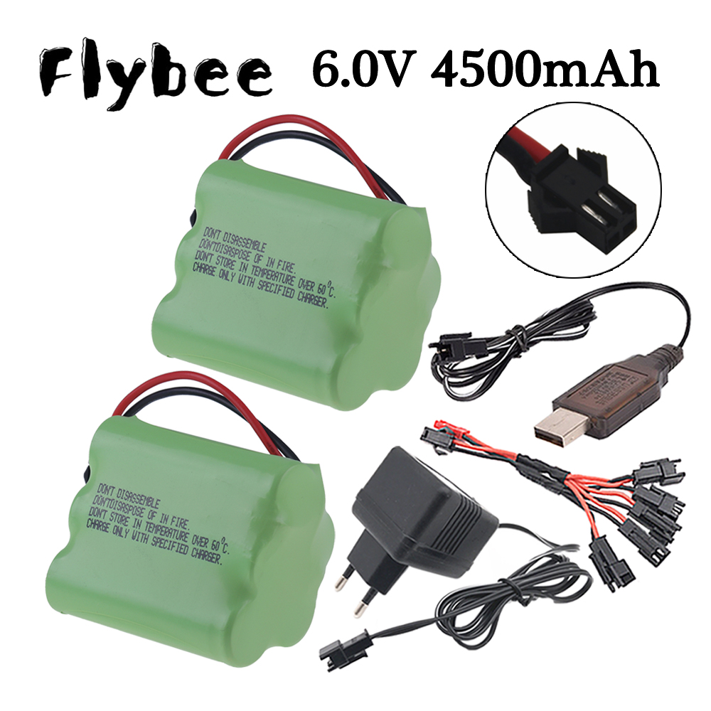 6v 4500mAh Ni-MH Battery SM Pl - огляд і ціна Rc Helicopter Charger