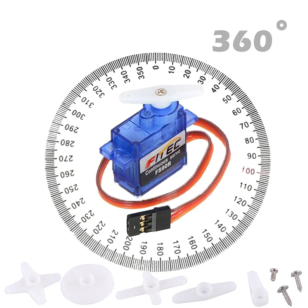 Feetech Mini FS90R Micro Servo - огляд і ціна Rc Helicopter Mini