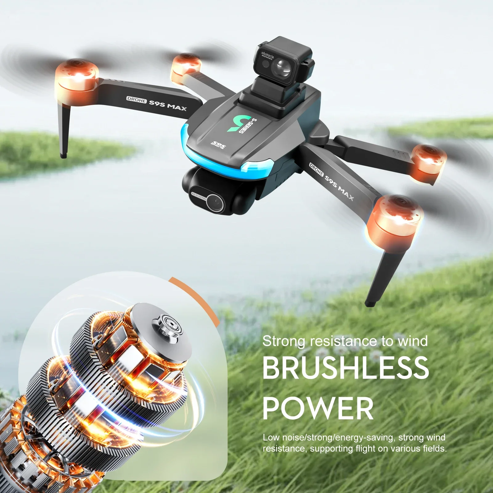 NEW S9S MAX MINI Drone 4K 2-Ax - огляд і ціна Rc Helicopter Mini