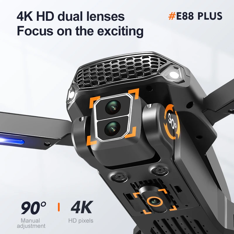 New E88 Plus Quadcopter Drone: - огляд і ціна Rc Helicopter Electric