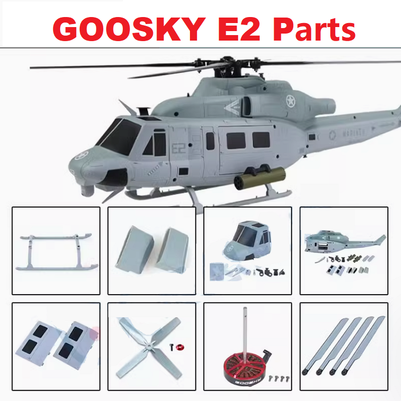 Spare Parts For GOOSKY E2 UH-1 - огляд і ціна Rc Helicopter Blade