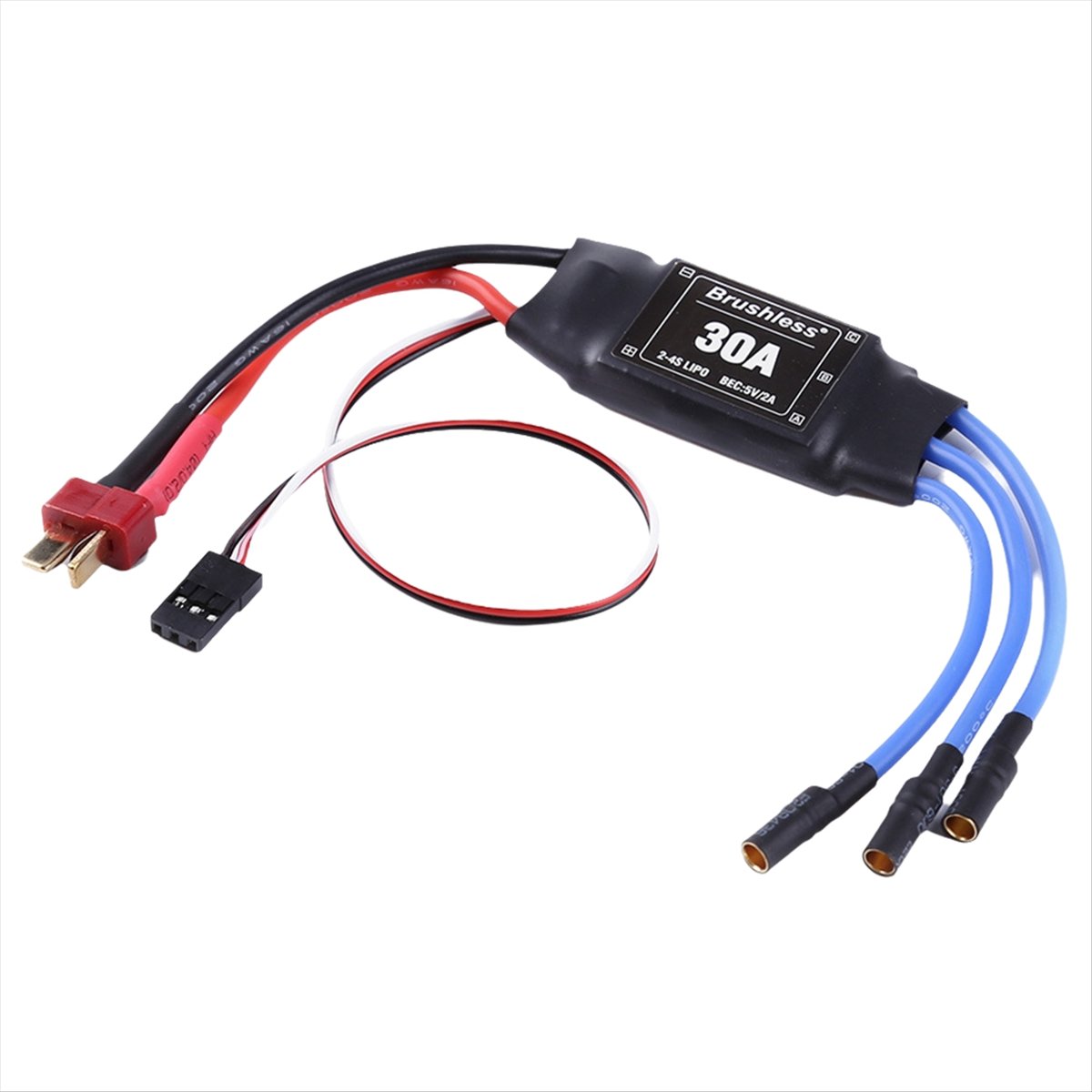 T34C XXD Brushless 30A ESC 2-4 - огляд і ціна Rc Helicopter Electric