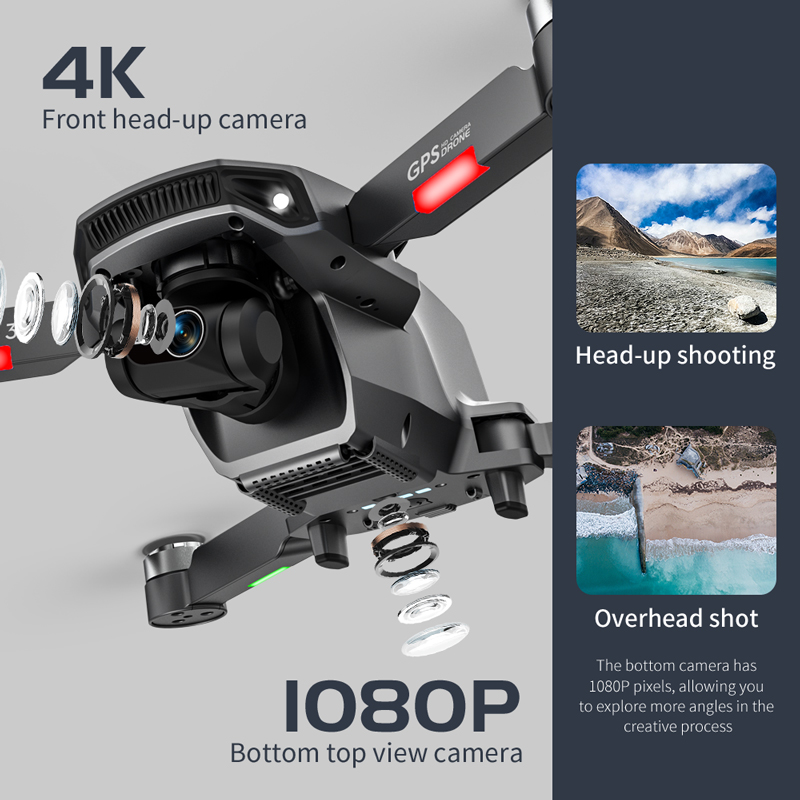 L106 Pro 3 Drone 5G WIFI FPV F - огляд і ціна Rc Helicopter Charger